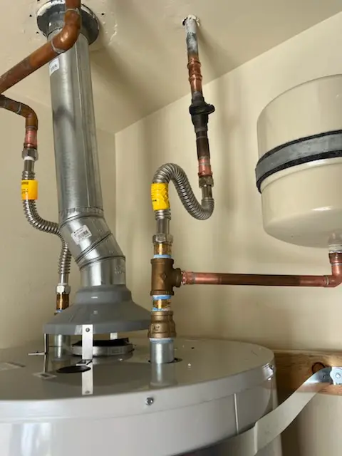 Water heater installation and plumbing repair in South Vienna